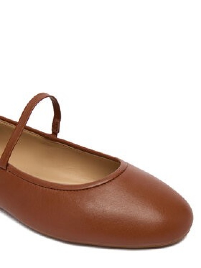 LAUREN RALPH LAUREN Baleriny 802977874002 Brązowy