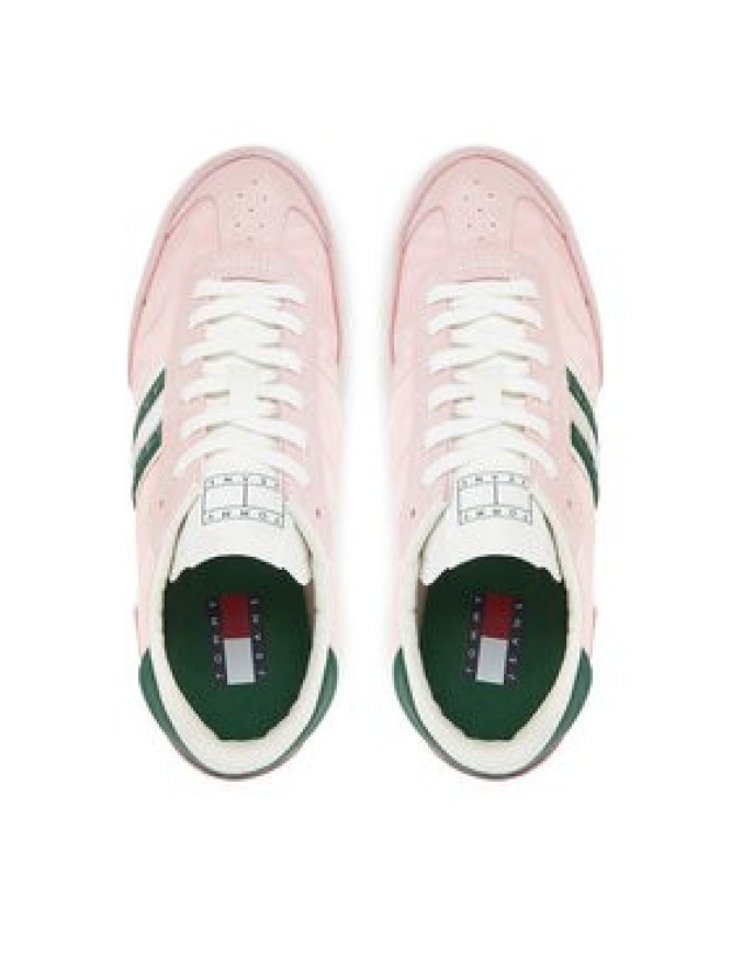 Tommy Jeans Sneakersy Tjw Retro Runner Cleated EN0EN02717 Różowy