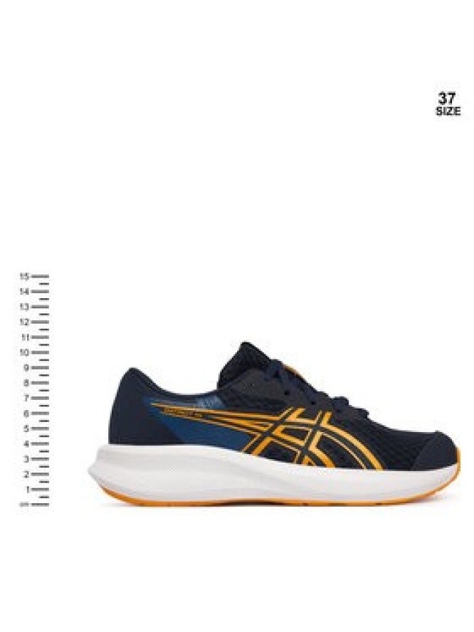 Asics Buty do biegania Patriot 14 Gs 1014A392 Granatowy