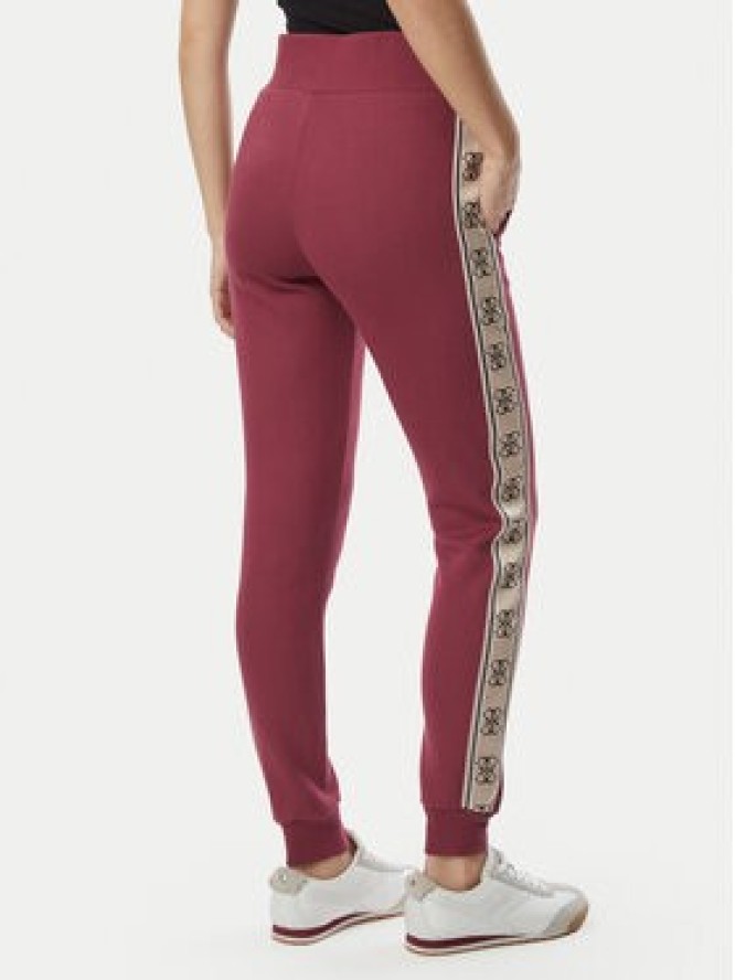 Guess Spodnie dresowe V2YB15 KB3P2 Różowy ciemny Regular Fit