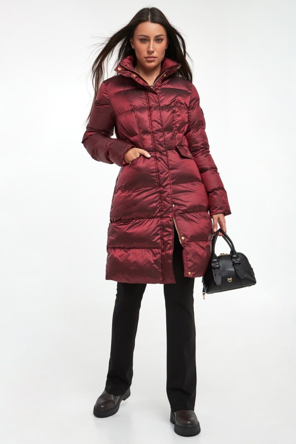 Płaszcz damski pikowany Usoa PINKO