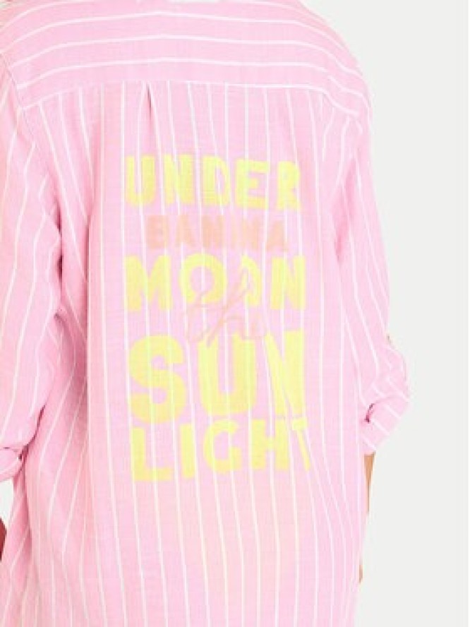 Banana Moon Koszula Garel Galeana MVD33 Różowy Regular Fit