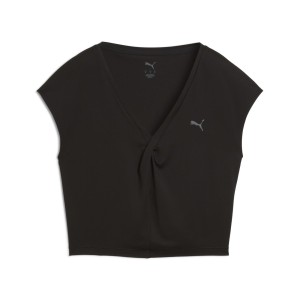 Damska koszulka z węzłem MOVE CLOUDPSUN PUMA Black