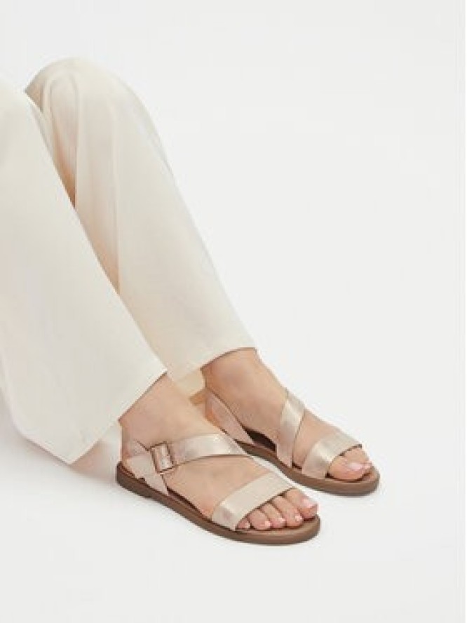 JENNY Sandały DARI WS250723-3 Złoty