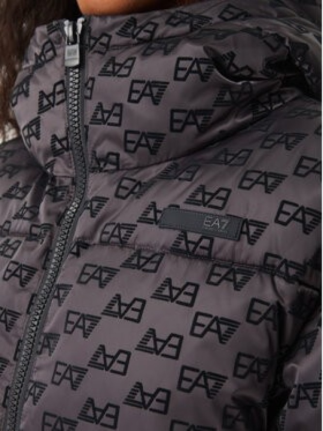 EA7 Emporio Armani Kurtka zimowa 7W001504 AF27530 F8033 Szary ciemny Relaxed Fit