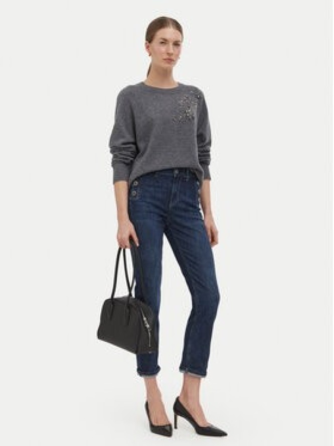 Liu Jo Jeansy UF6094 D0328 Granatowy Straight Fit