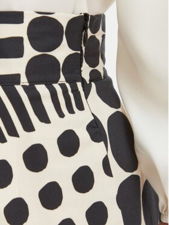 Rinascimento Spódnica trapezowa CFC0127529003 Czarny Regular Fit