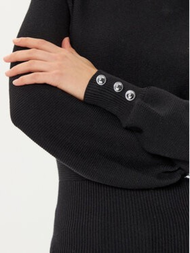 Morgan Sweter 242-MGENEVA Czarny Slim Fit