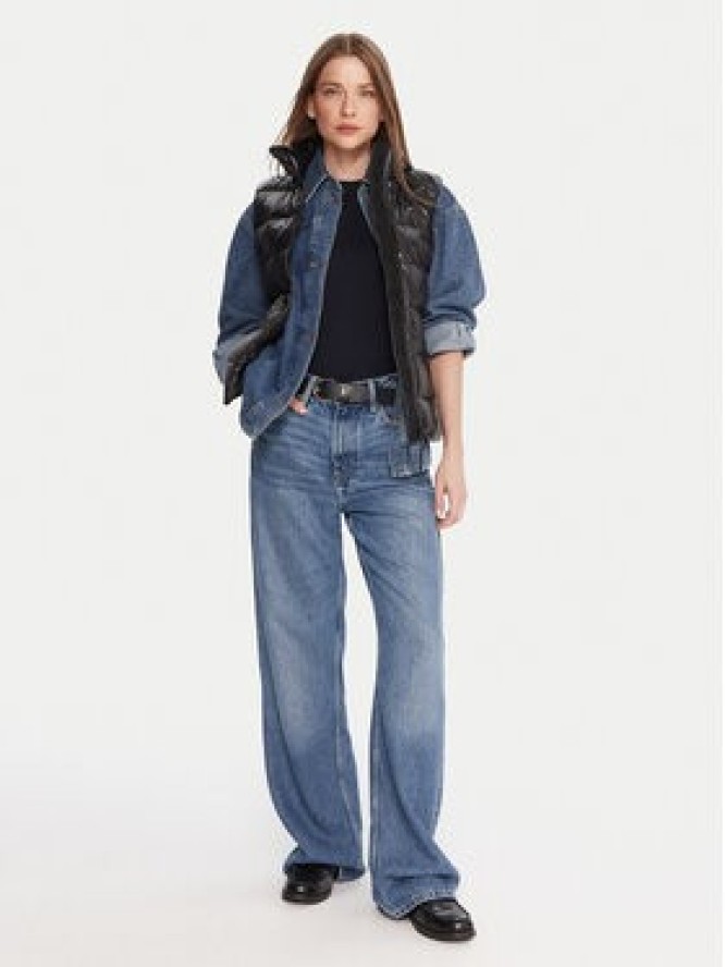 Tommy Jeans Bezrękawnik DW0DW21622 Czarny Slim Fit