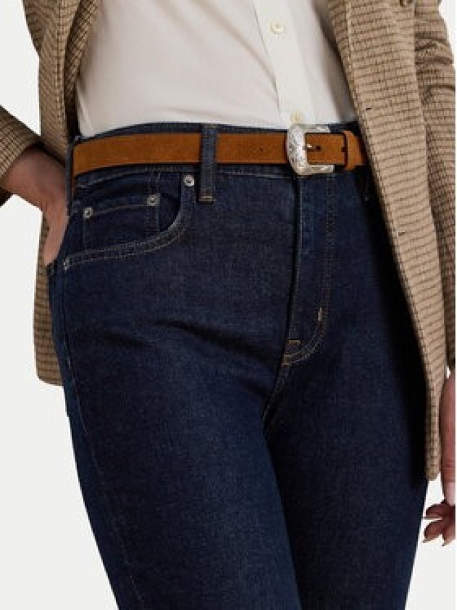 LAUREN RALPH LAUREN Jeansy 200960600001 Granatowy Slim Fit