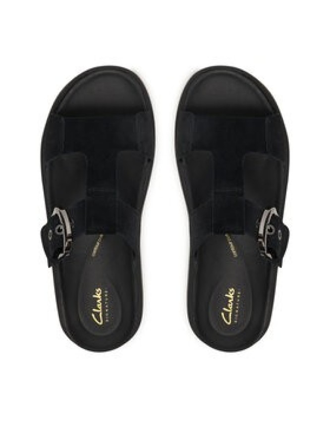Clarks Klapki Aristella West 26185813 Czarny