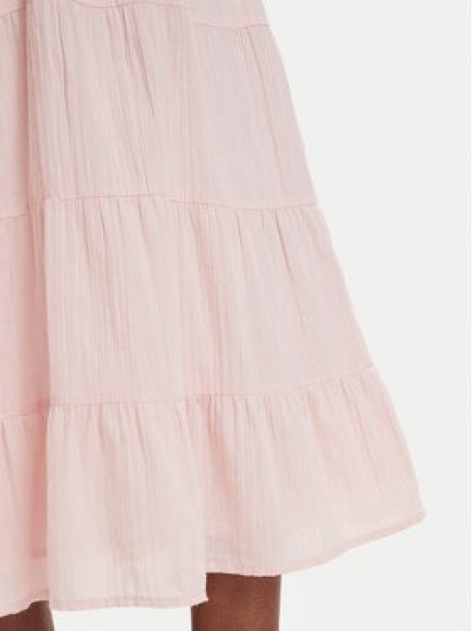 ONLY Spódnica maxi Kelly 15374229 Różowy jasny A-Line Fit
