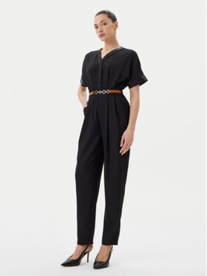 Fracomina Kombinezon FR25SO2004W47601 Czarny Regular Fit