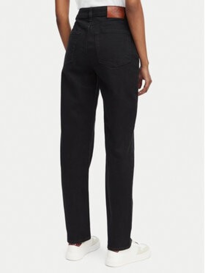 Calvin Klein Jeans Jeansy New Mom Jean LV047D843G Czarny Mom Fit