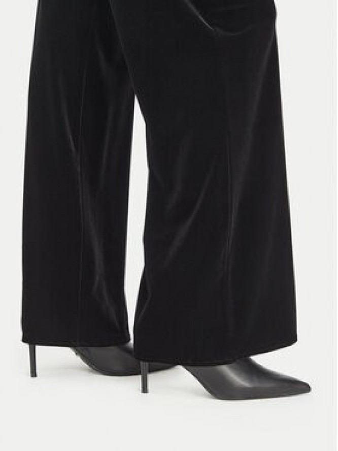 Marella Spodnie materiałowe Lcinto 2623786022 Czarny Wide Leg