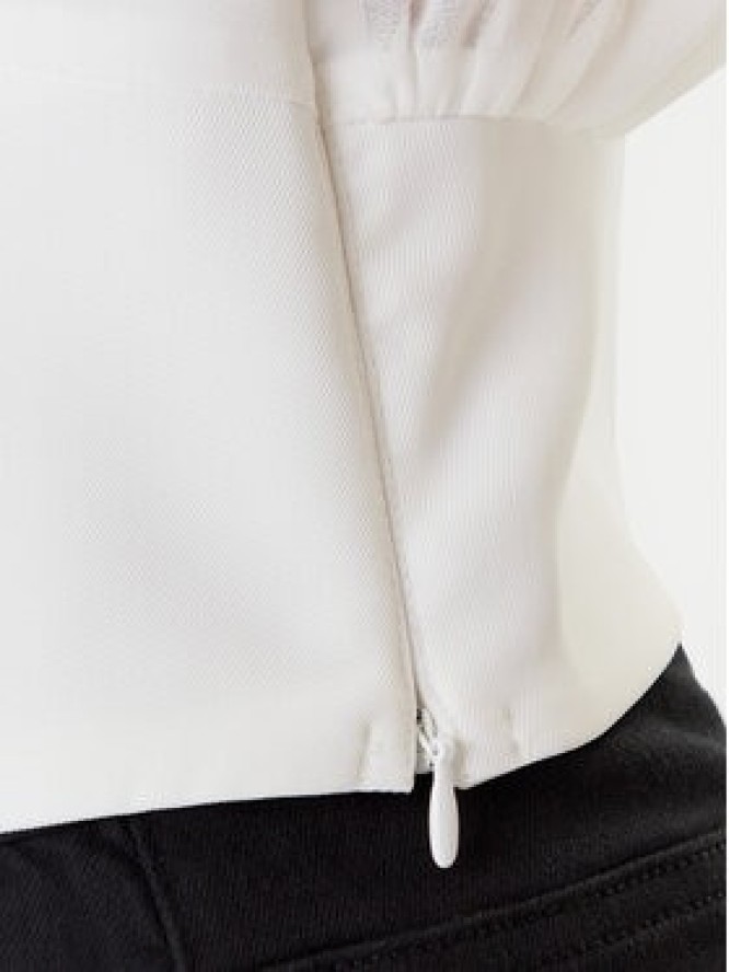 Morgan Top 242-OPLI Biały Slim Fit