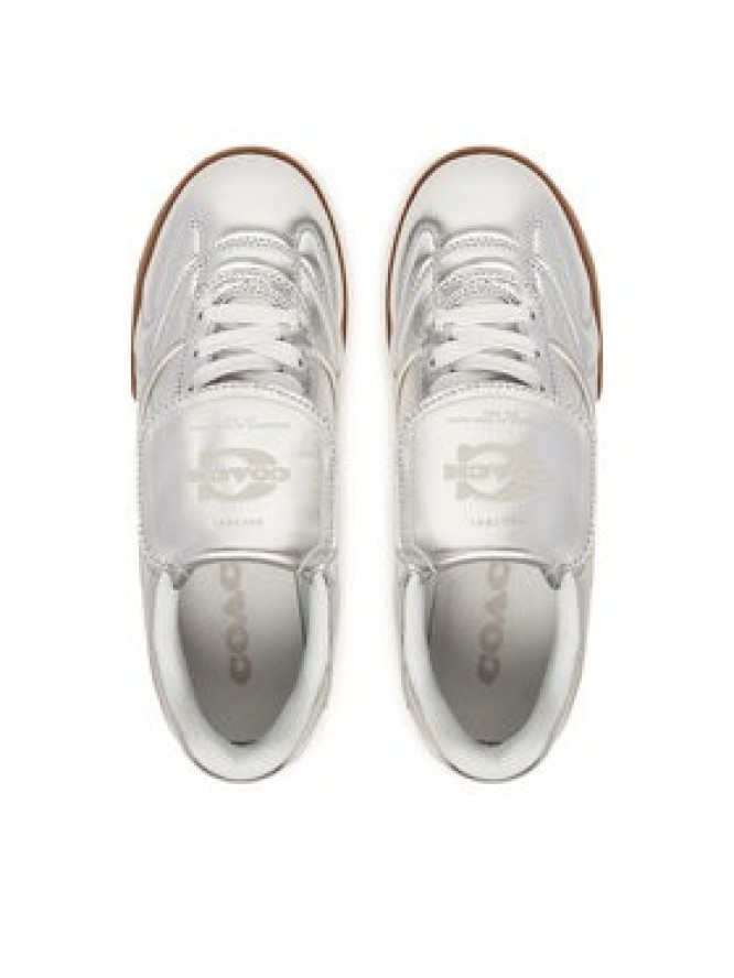 Coach Sneakersy Match CCI44 Srebrny