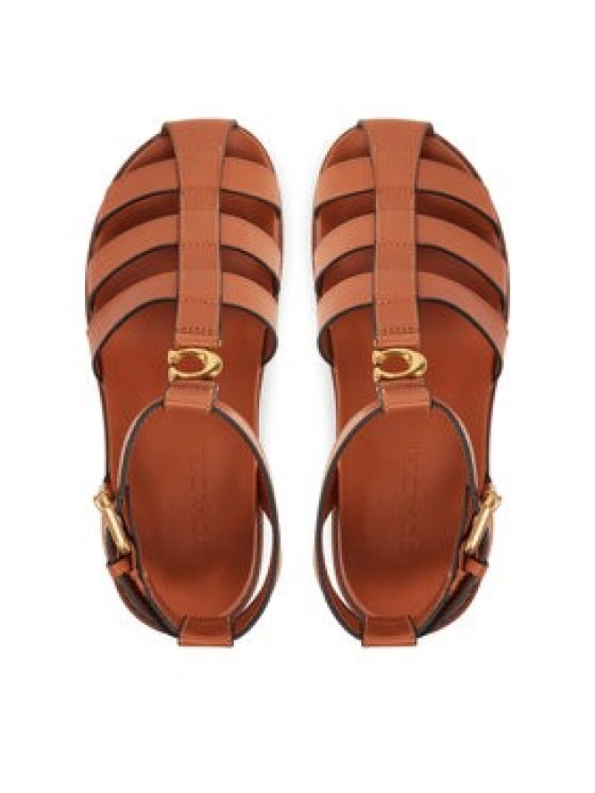 Coach Sandały CAR69 Brązowy