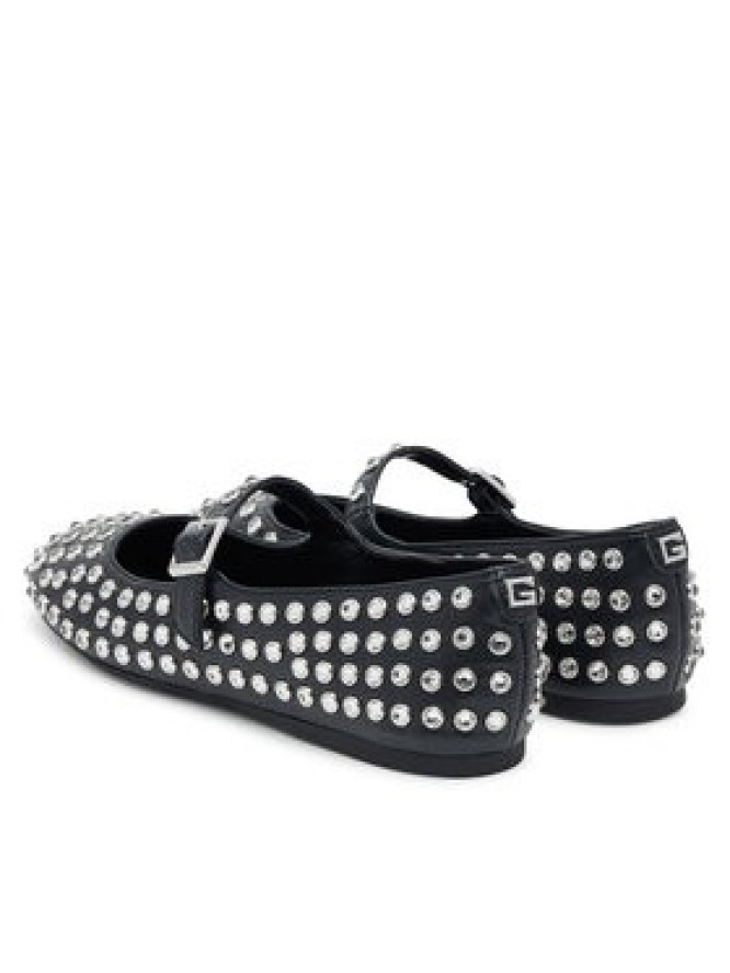 Guess Baleriny FLTKDL ELE02 Czarny