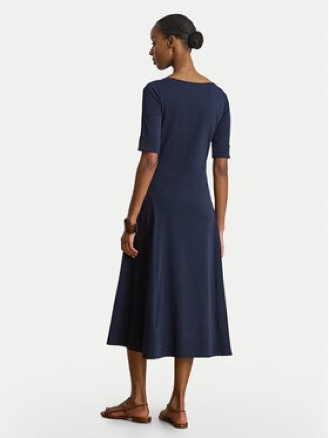 LAUREN RALPH LAUREN Sukienka koktajlowa Munzie 200973599005 Granatowy Regular Fit