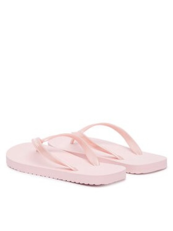 Calvin Klein Japonki Flip Flop Tpu Metallic HW0HW02956 Różowy jasny