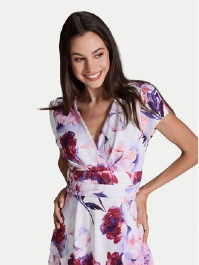 Swing Sukienka koktajlowa 5AI12700 Kolorowy Regular Fit