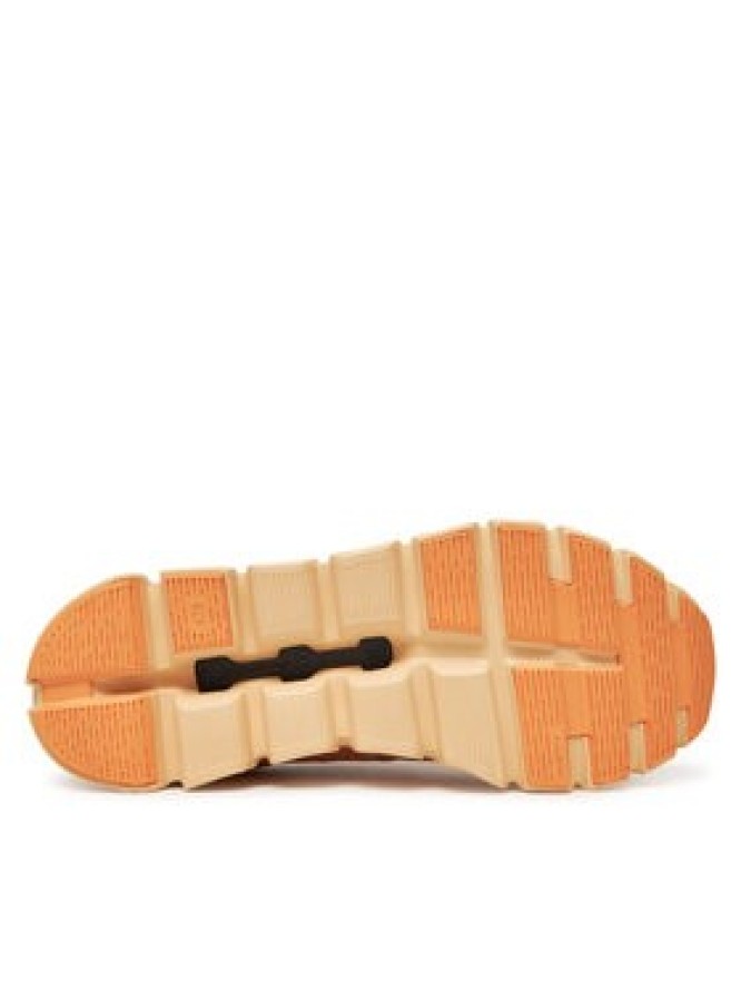 On Sneakersy Cloud 6 WP 3WF10053035 Pomarańczowy