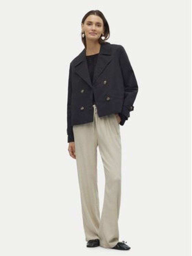Vero Moda Trencz Chloemia 10308267 Czarny Regular Fit
