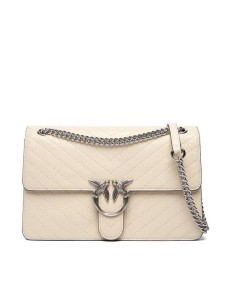 PINKO Torebka Love One Light Classic AI 25-26 PLTT 106174 A2JC Beżowy
