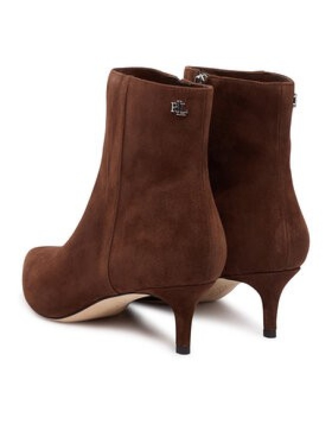 LAUREN RALPH LAUREN Botki McKay 802967779004 Brązowy