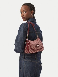 Guess Torebka Samantha HWJG23 13190 Bordowy