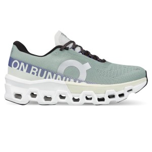 Buty do biegania damskie On Cloudmonster 2 mineal/aloe