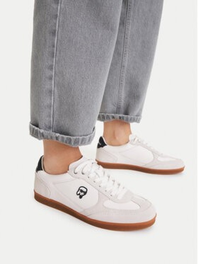 KARL LAGERFELD Sneakersy Kandidate KL63833N Biały