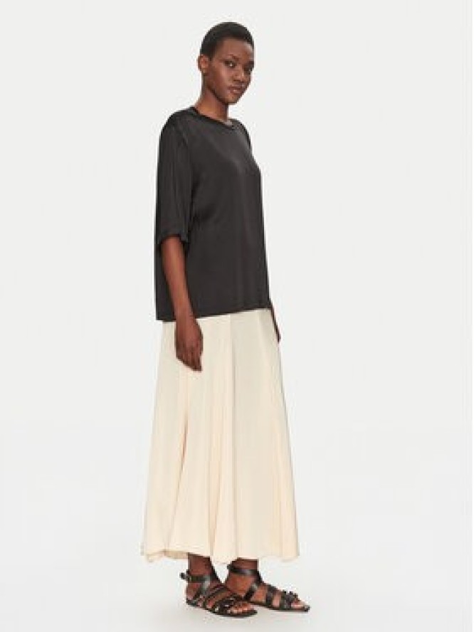 ViCOLO Bluzka TD0013 Czarny Relaxed Fit