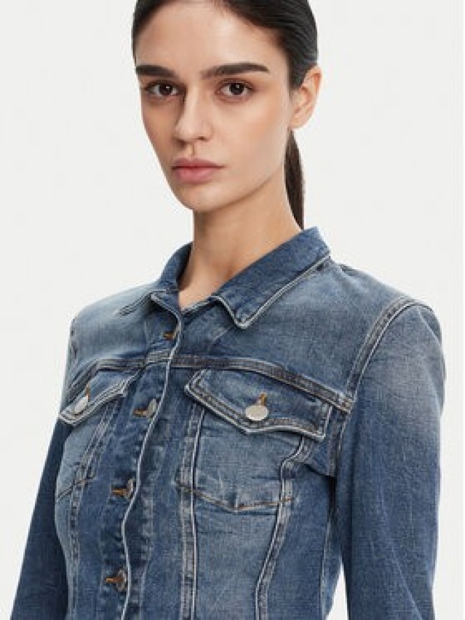 PINKO Kurtka jeansowa 104972 A2I5 Niebieski Regular Fit
