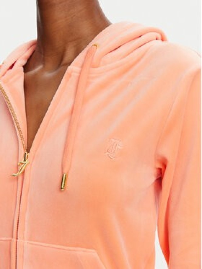 Juicy Couture Bluza Robertson JCAP176 Pomarańczowy Slim Fit