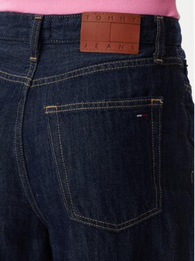 Tommy Jeans Jeansy Claire DW0DW23093 Granatowy Wide Leg