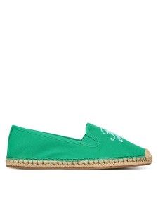 Tommy Hilfiger Espadryle Th Script Summer Espadrille FW0FW09240 Zielony