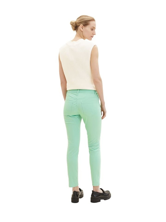 Tom Tailor Spodnie w kolorze zielonym rozmiar: 44/L28