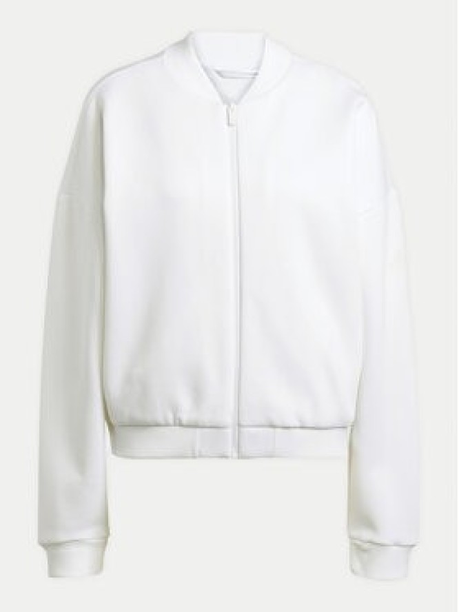 adidas Bluza Essentials Contemporary Logo JD9966 Biały Loose Fit