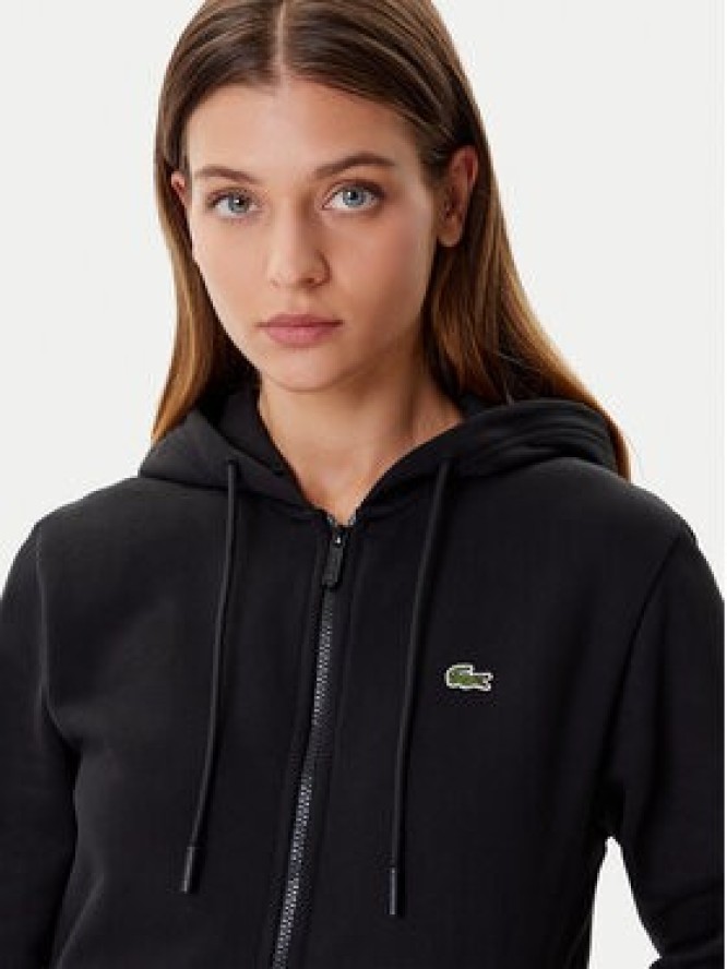 Lacoste Bluza SF5256 Czarny Regular Fit