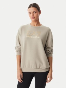 EA7 Emporio Armani Bluza 7W001488 AF24375 U6225 Beżowy Regular Fit