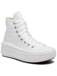 Converse Trampki Chuck Taylor All Star Move Platform 568498C Biały