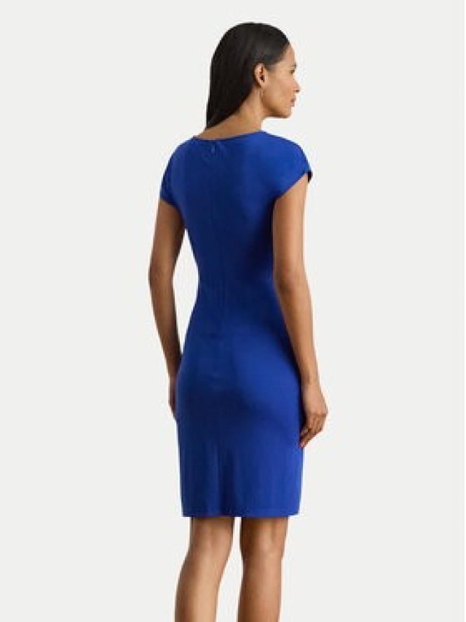 LAUREN RALPH LAUREN Sukienka koktajlowa 200P03763002 Niebieski Slim Fit