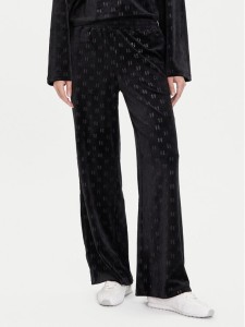 KARL LAGERFELD Spodnie materiałowe A4W44008 Czarny Regular Fit