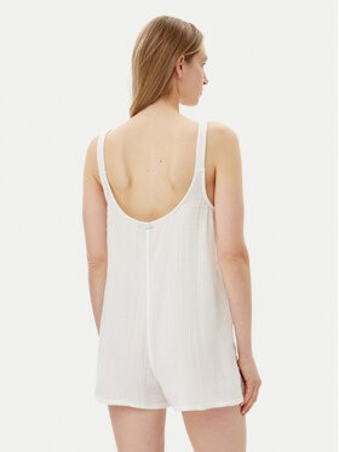 Volcom Ogrodniczki Lil Tie B2812501 Biały Relaxed Fit