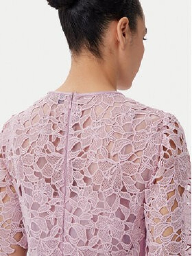 Luisa Spagnoli Sukienka koktajlowa Pendice 541767 Fioletowy Regular Fit