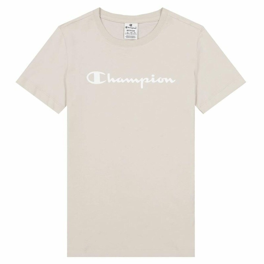 Koszulka z krótkim rękawem Damska Champion Big Script Logo Biały