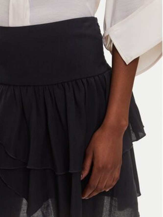 Vero Moda Spódnica mini Clara 10336425 Czarny Regular Fit