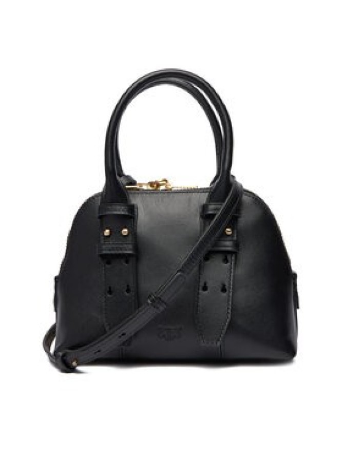 PINKO Torebka Bowling Bag Zip Mini AI 25-26 PLTT 105333 A0QO Czarny